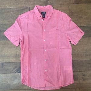 Red short-sleeve bottom down